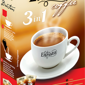 Jumbo Brands: Café Enrista 3-in-1 Instant Coffee Sachets Regular 10s